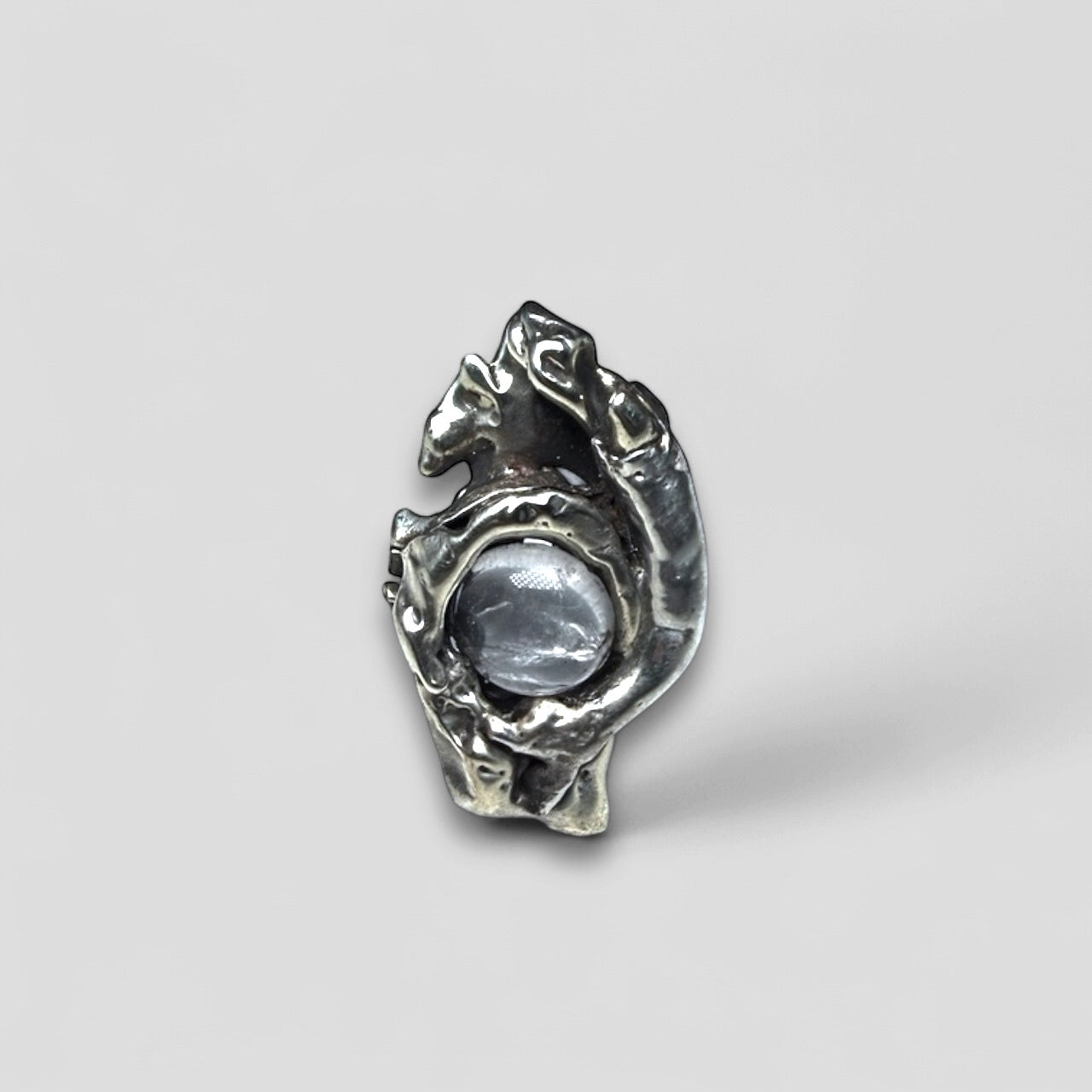 Serpent Veil Ring