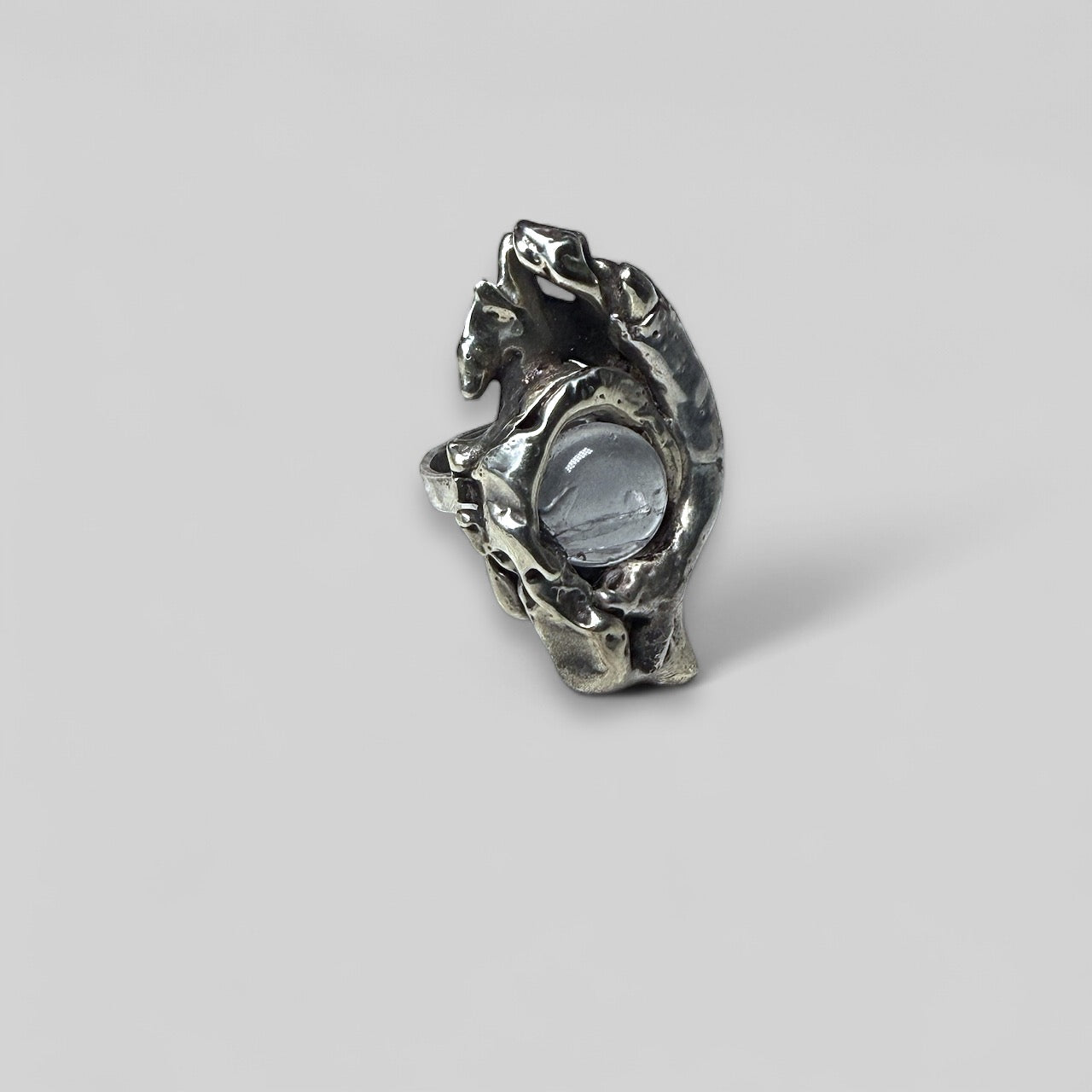 Serpent Veil Ring