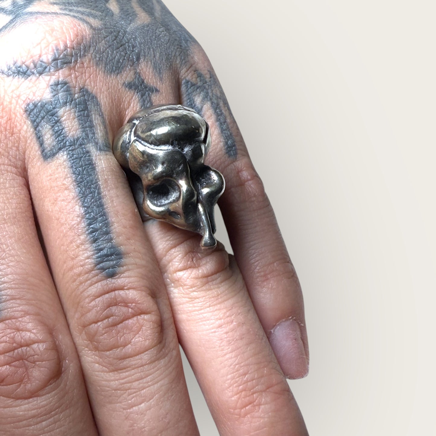 Moirai Skull Ring