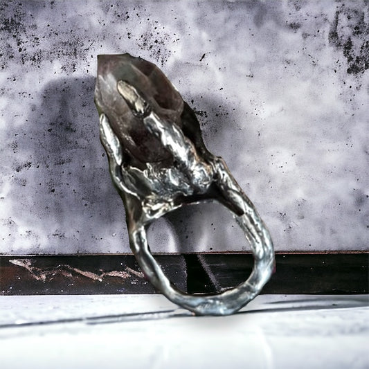 Smokey Quartz Empress Ring