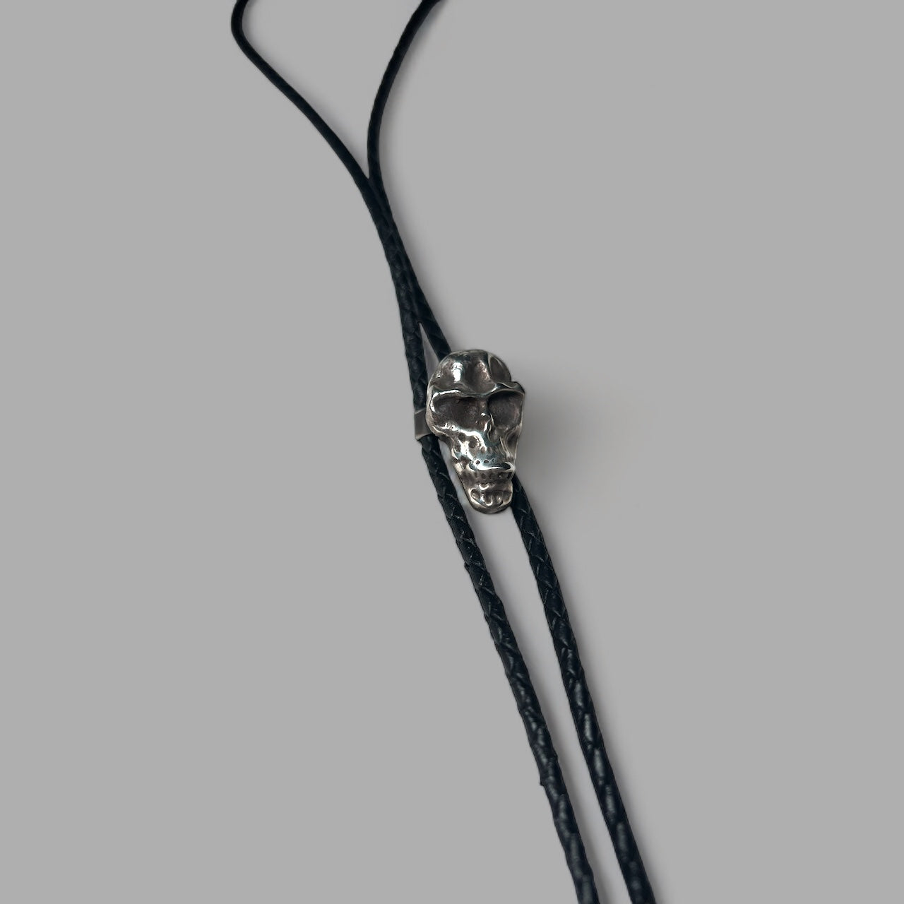 Bound and Burned Skull Bolo Tie (Unisex)