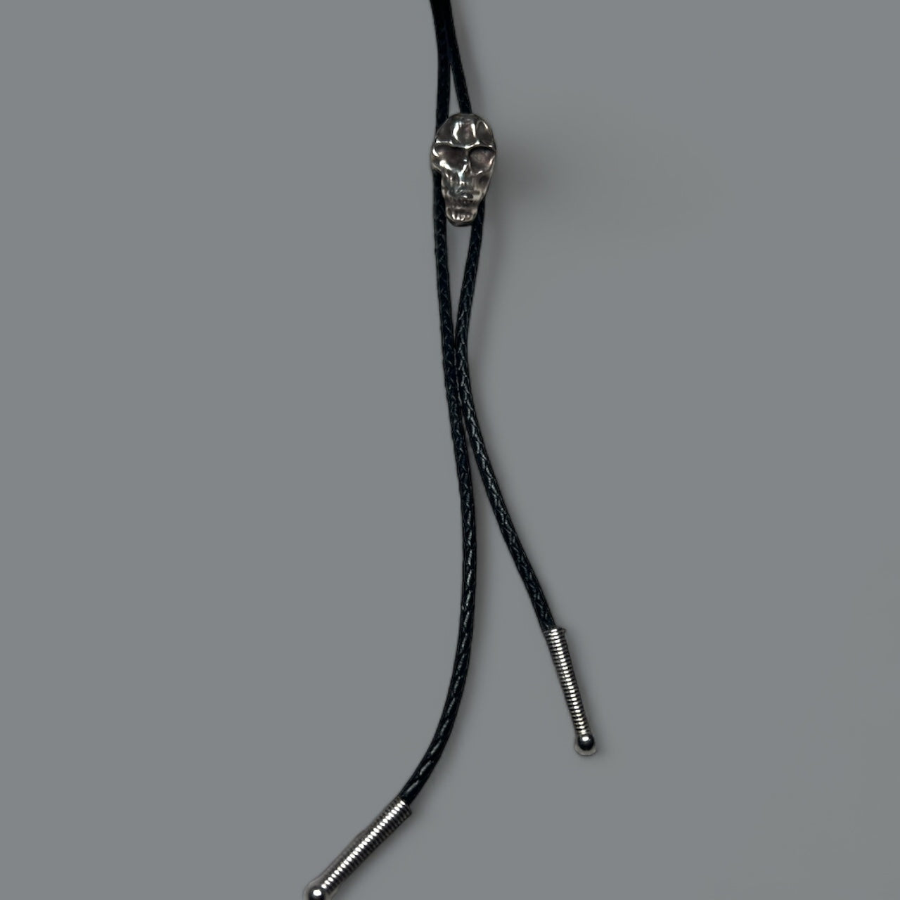 Bound and Burned Skull Bolo Tie (Unisex)