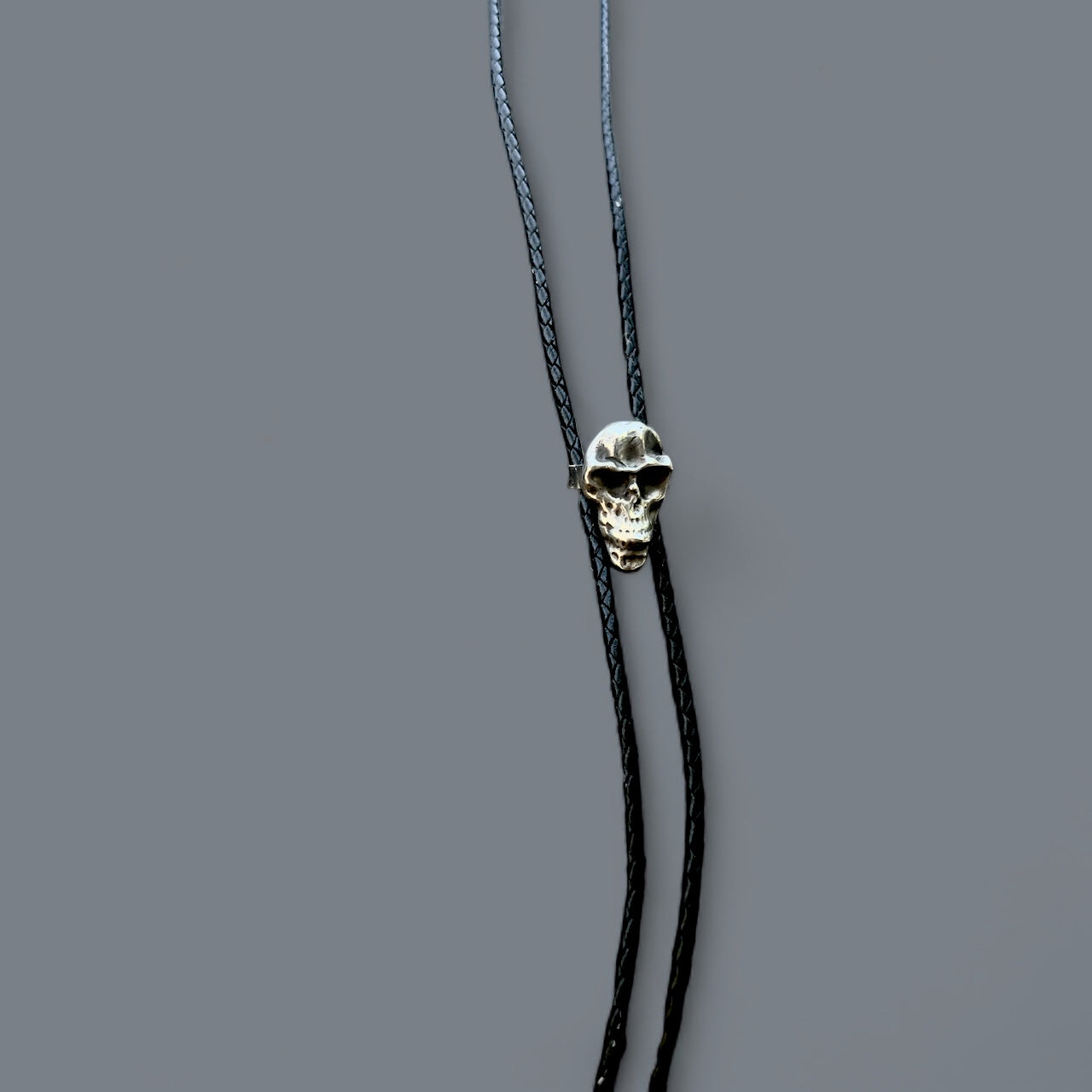 Bound and Burned Skull Bolo Tie (Unisex)